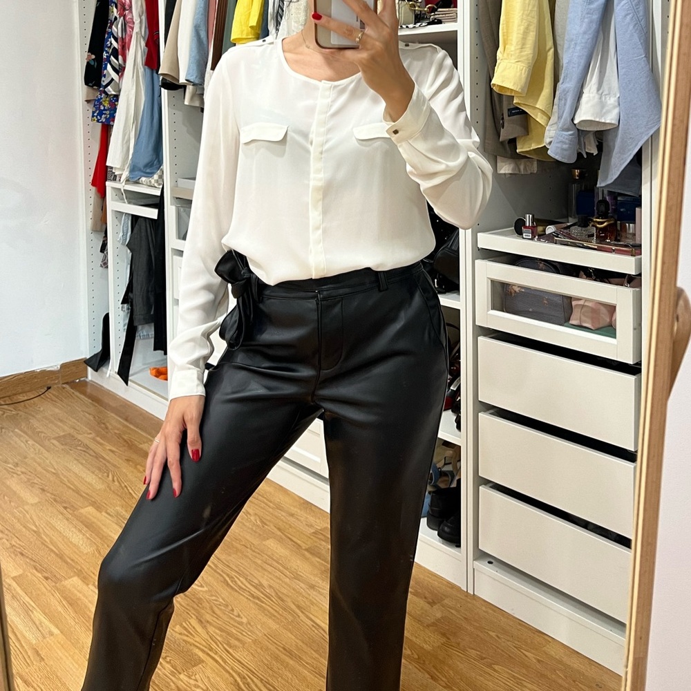 Mango Classic White Shirt